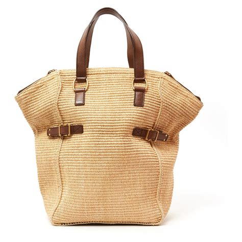 yves saint laurent sac en paille|Sac à main Yves Saint Laurent Beige en Paille .